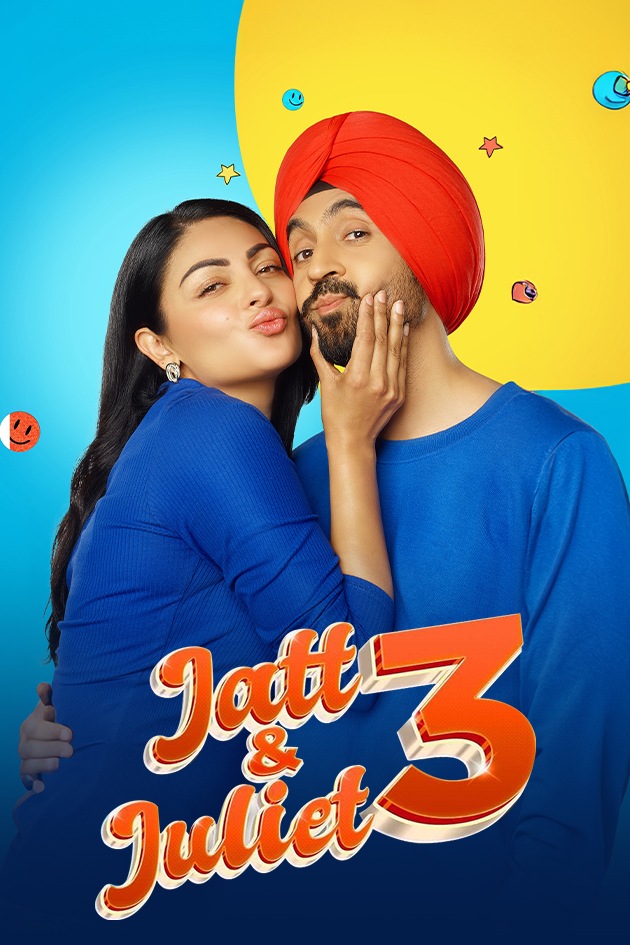 Jatt and Juliet 3 2024 Panjabi Movie HD ESub Movies4U.com