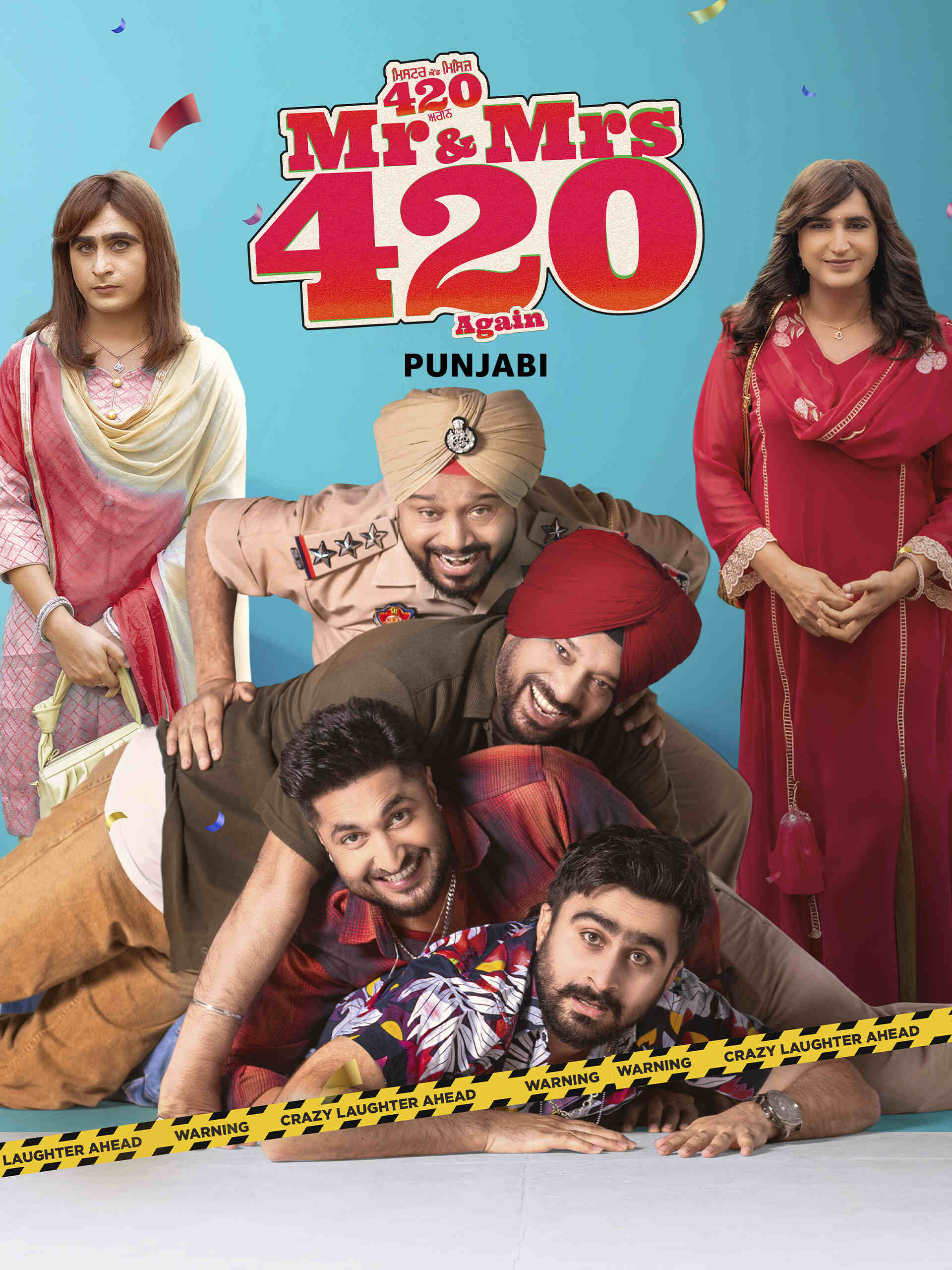 Mr And Mrs 420 Again 2025 Panjabi Movie HD ESub Movies4U.com