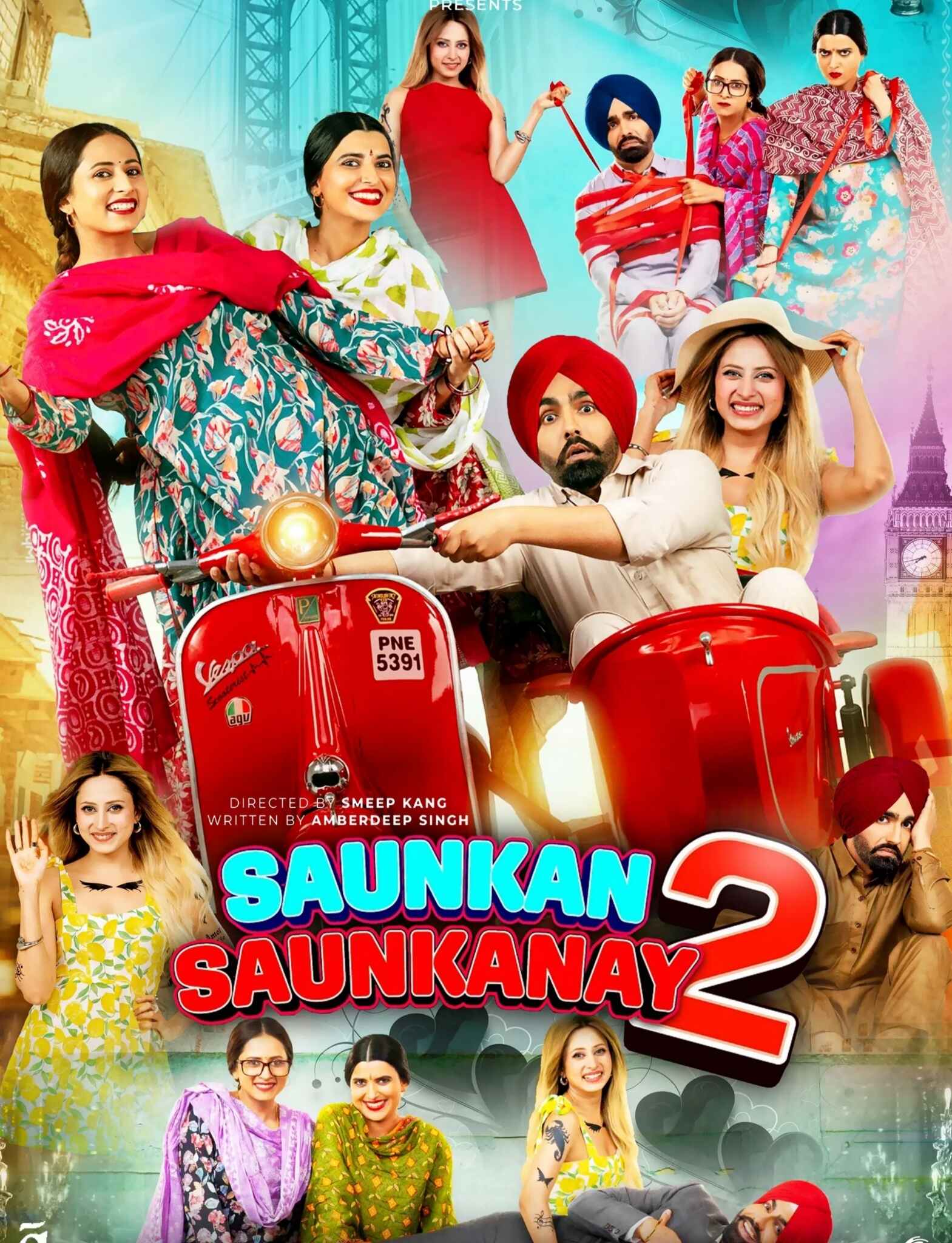 Saunkan Saunkanay 2 2025 Panjabi Movie HD ESub Movies4U.com