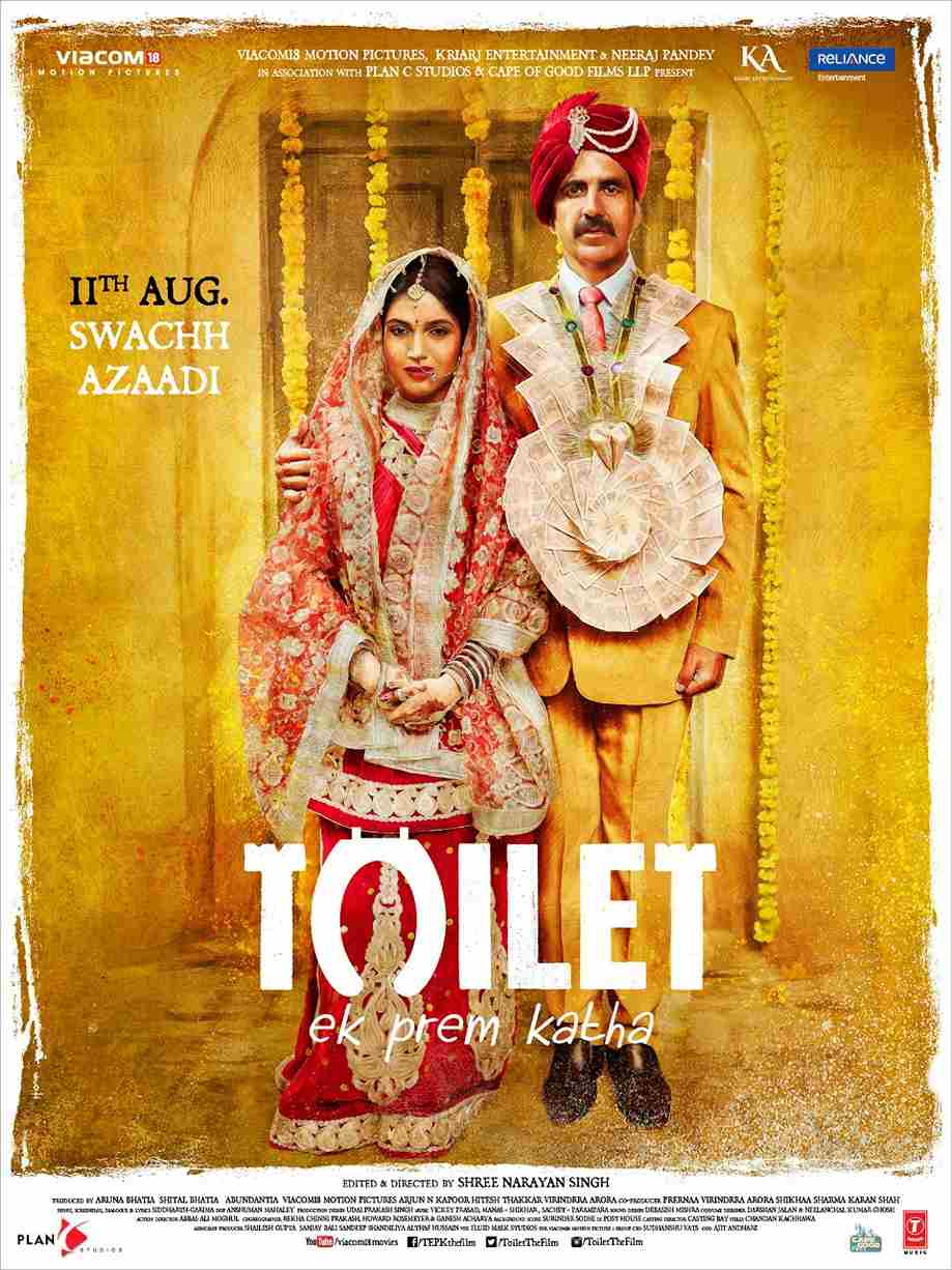 Toilet Ek Prem Katha 2017 Bollywood Hindi Full Movie HD BluRay Movies4U