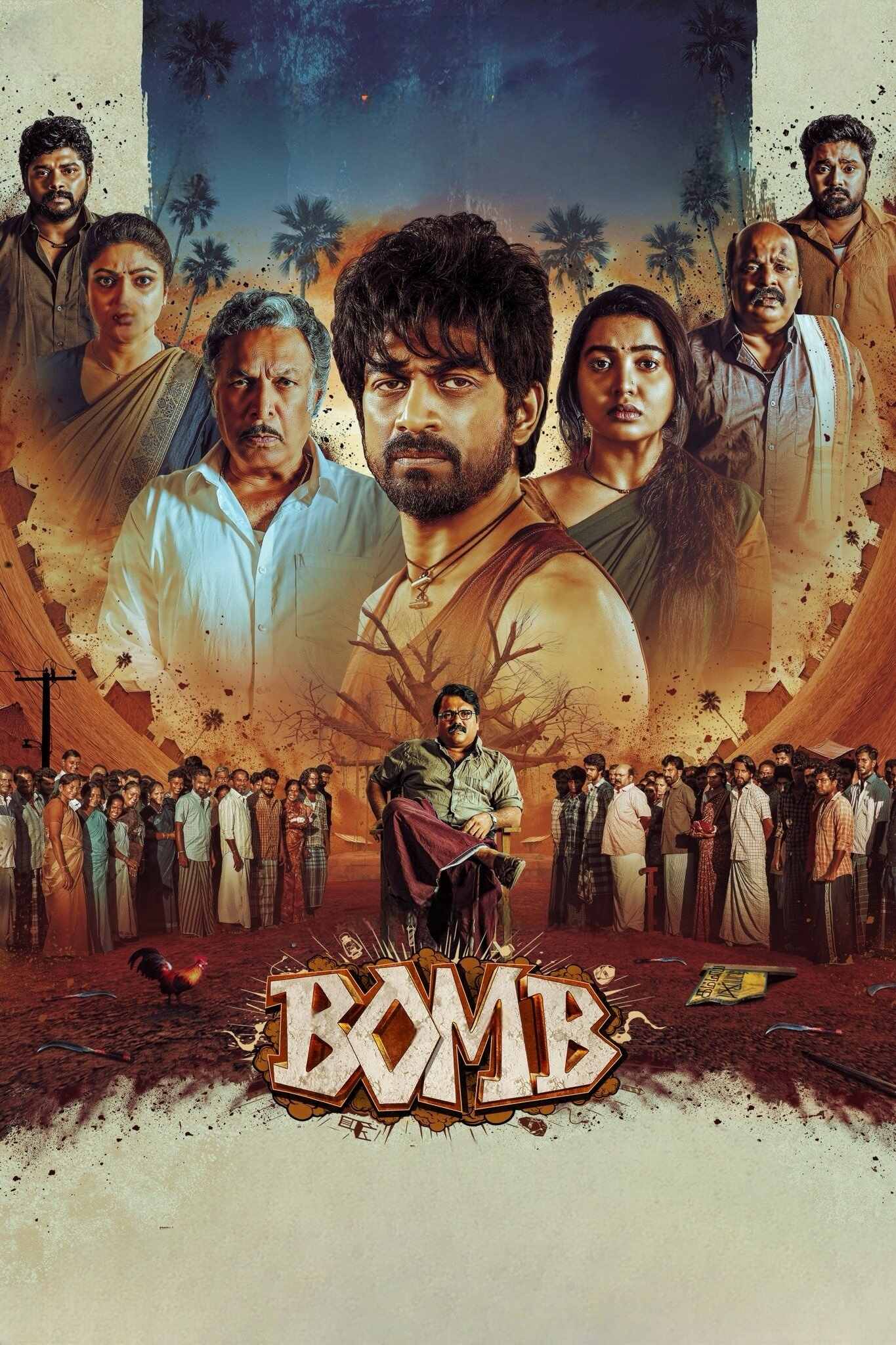 Bomb 2025 Hindi Tamil Dual Audio South UnCut Movie HD ESub Movies4U.com