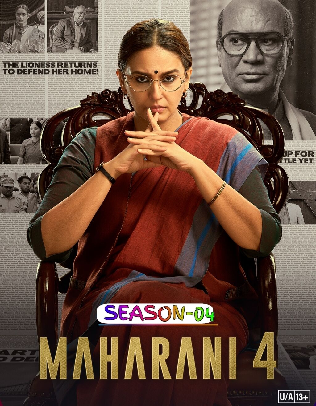 Maharani S04 2025 Hindi Completed Web Series HEVC ESub Movies4U.com