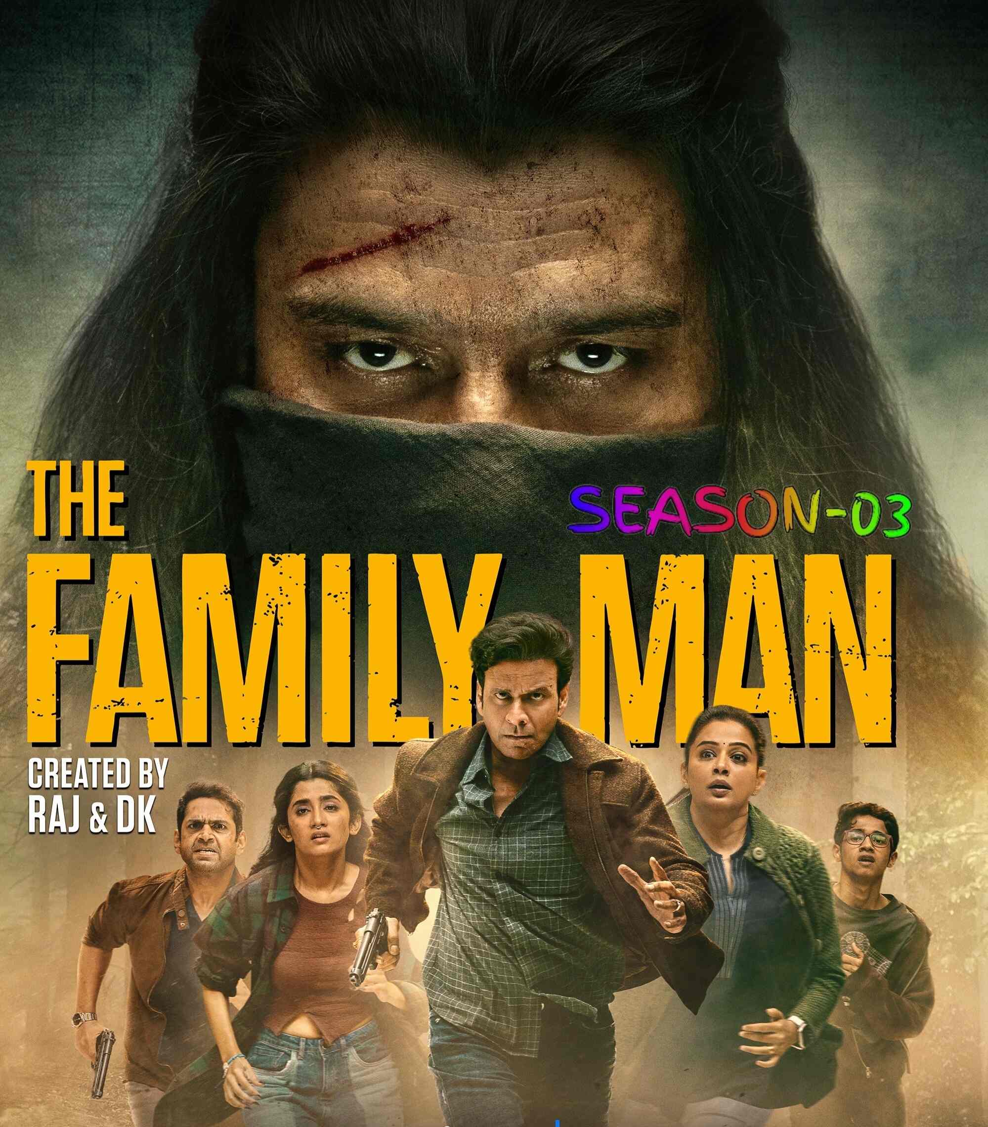 The Family Man S03 2025 Hindi Completed Web Series HEVC ESub Movies4U.com